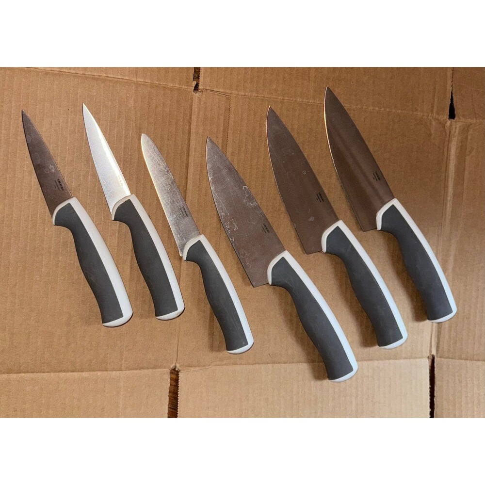 Set of (6) IKEA kitchen Knives